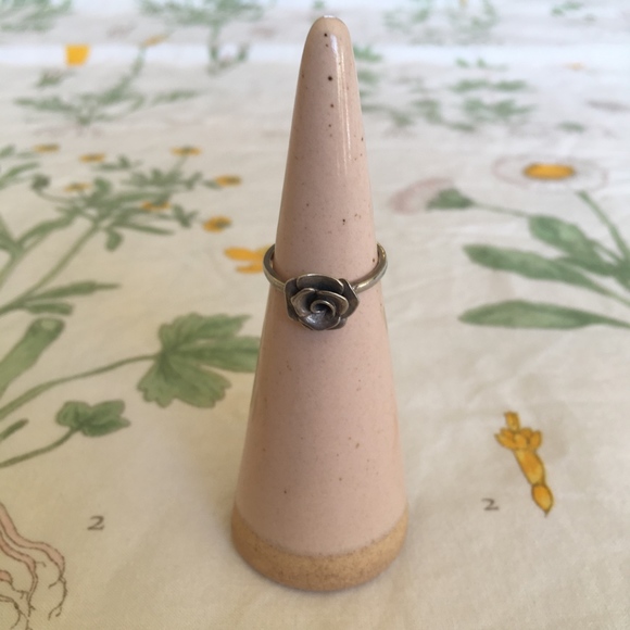 Jewelry - Sterling Silver Rose Flower Ring Jewelry - Sterling Silver Rose Flower Ring